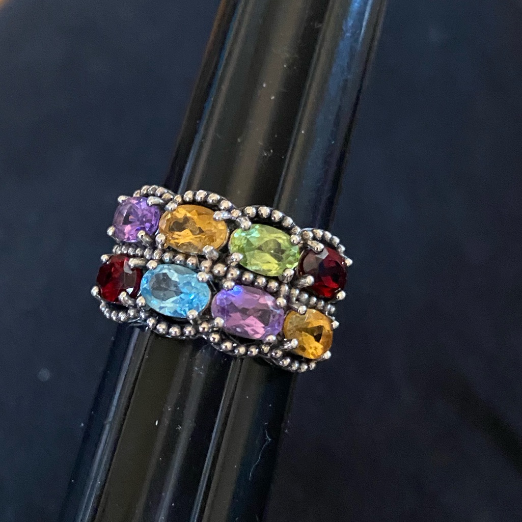 Effy Multiple Oval Gemstone Ring